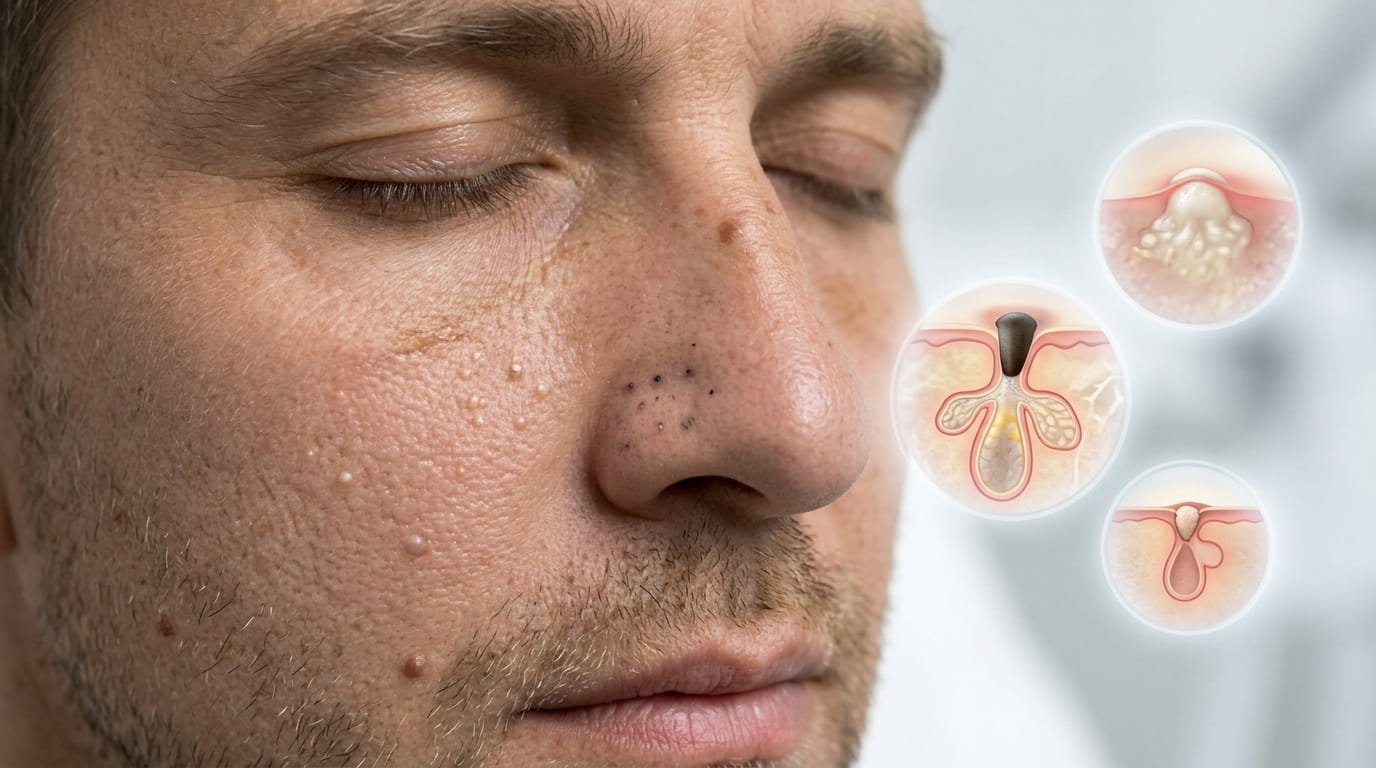 Clogged Pores