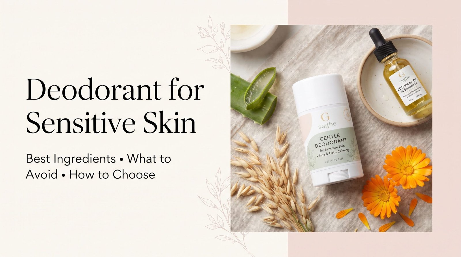 Deodorant for Sensitive Skin