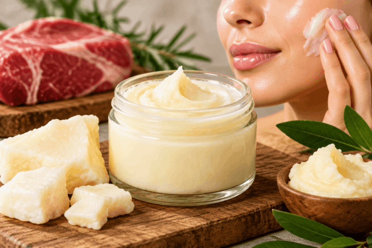 Beef Tallow for Skin