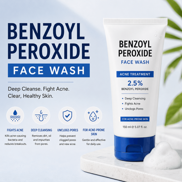 Benzoyl Peroxide Face Wash