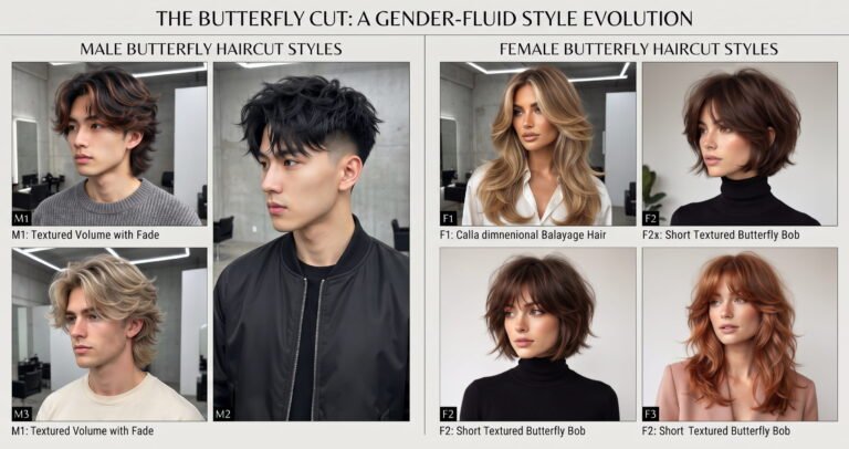 Butterfly haircuts