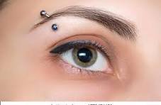 Eyebrow piercing