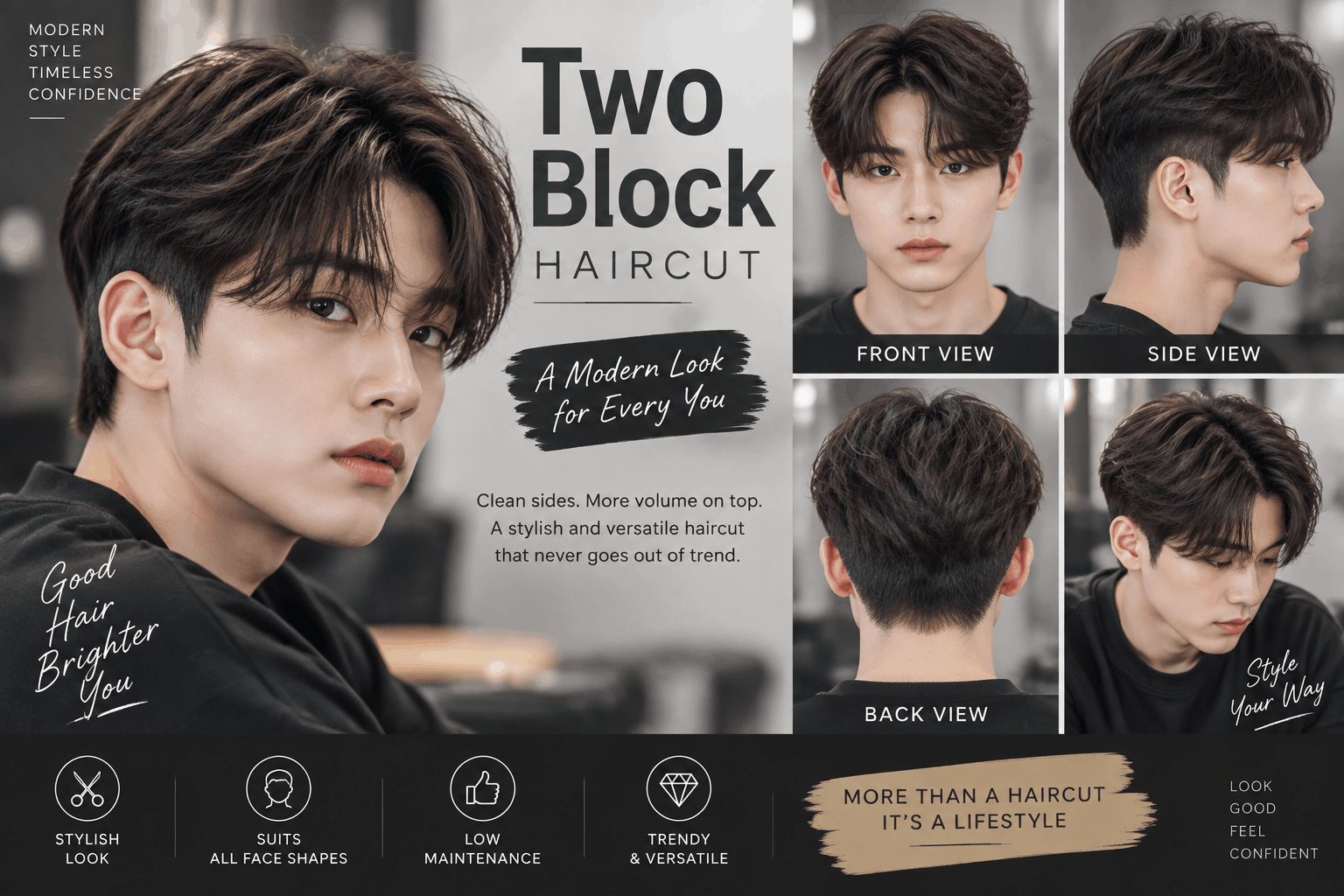 Two Block Haircut