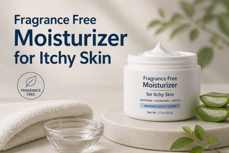 fragrance free moisturizer for itchy skin