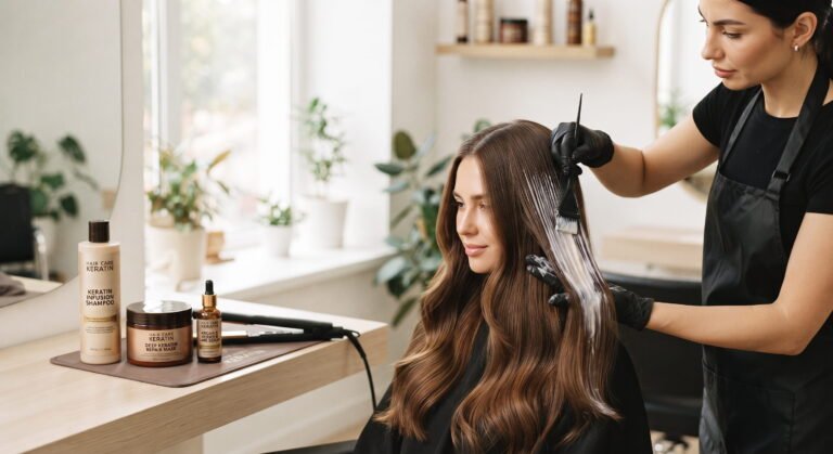 Hair care keratin