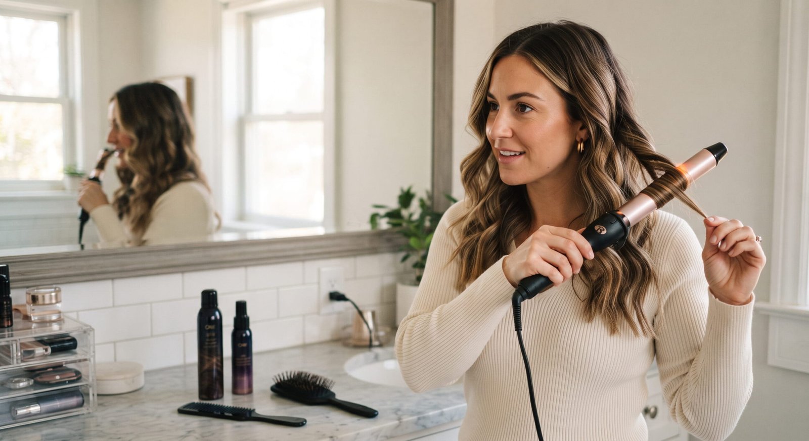 Curling Wand Hair