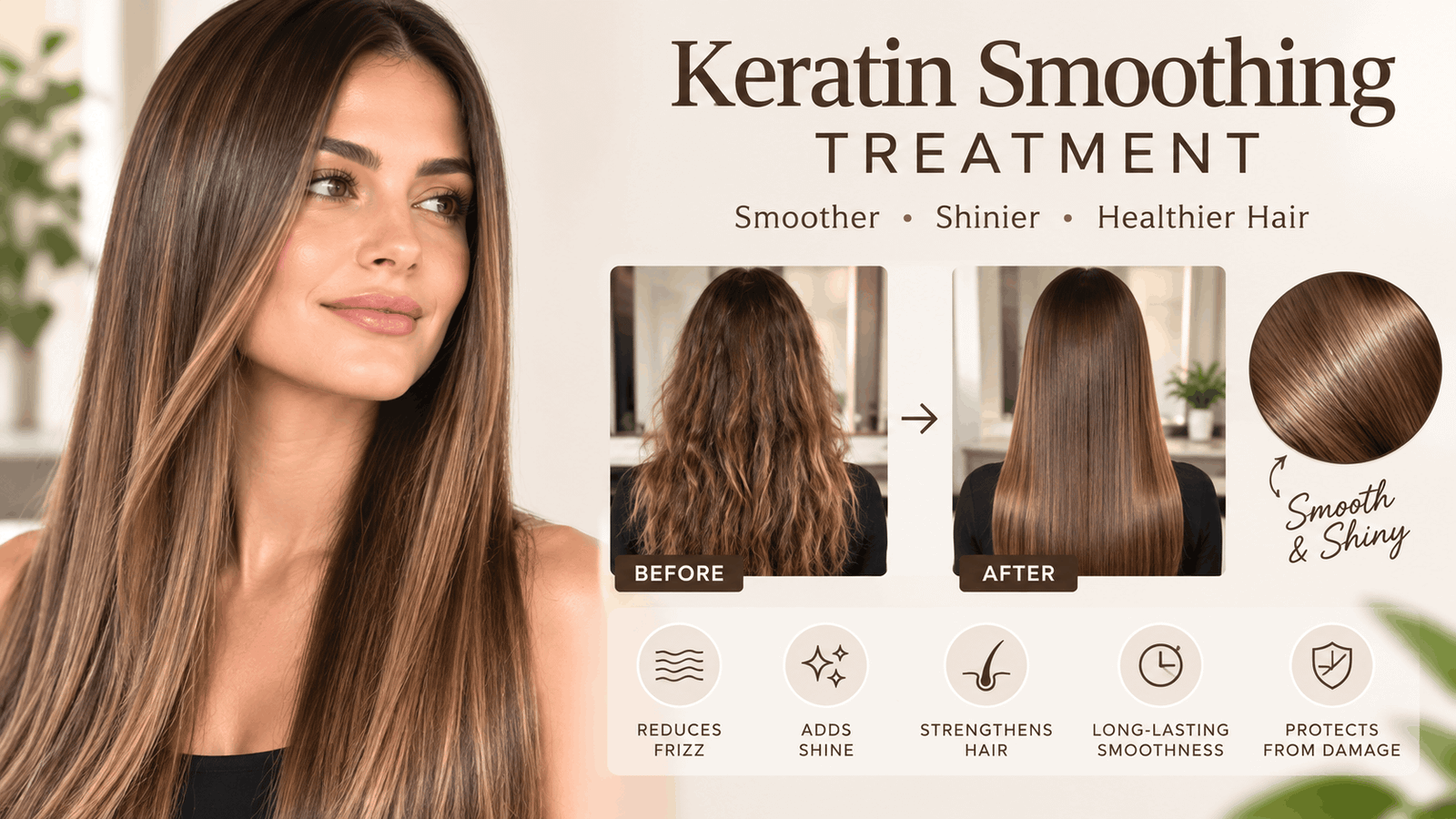 Keratin Smoothing Hair