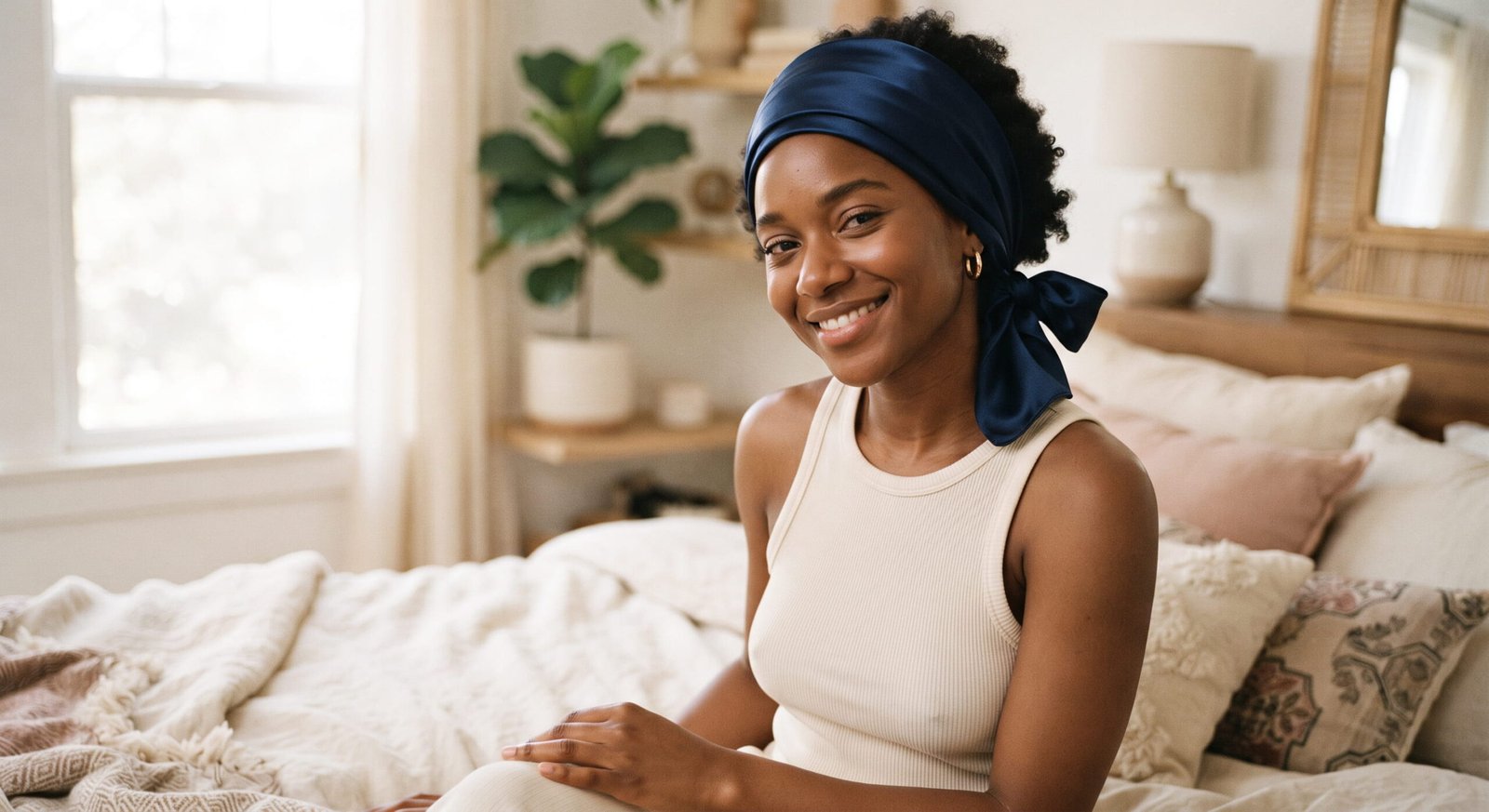 Silk Hair Wrap